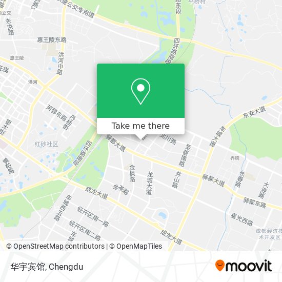 华宇宾馆 map