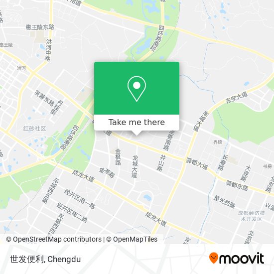世发便利 map