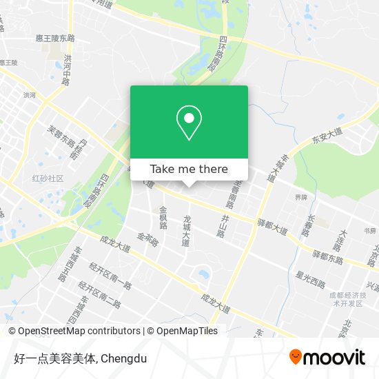 好一点美容美体 map