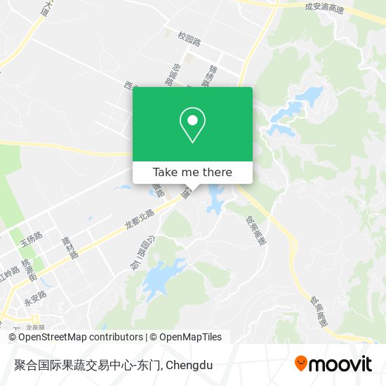 聚合国际果蔬交易中心-东门 map