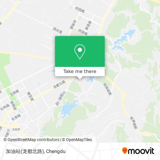 加油站(龙都北路) map