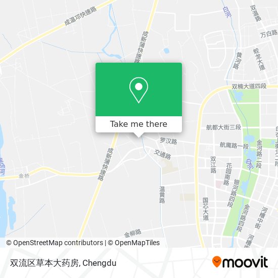 双流区草本大药房 map