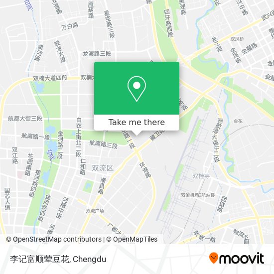 李记富顺荤豆花 map