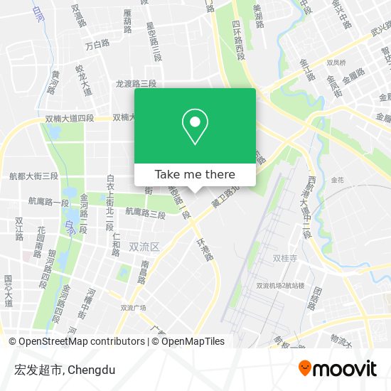 宏发超市 map