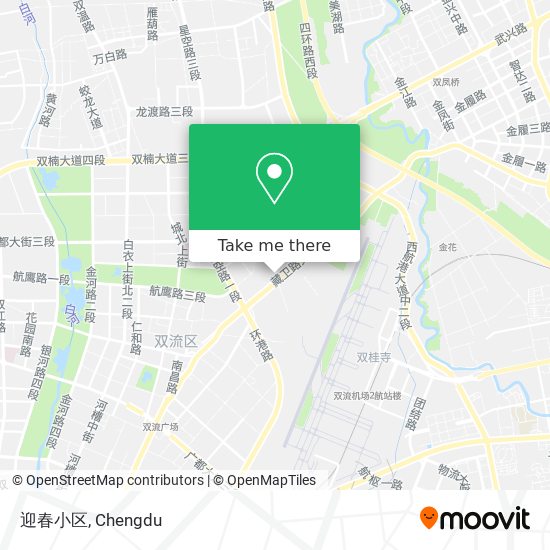 迎春小区 map