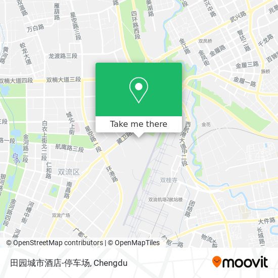田园城市酒店-停车场 map