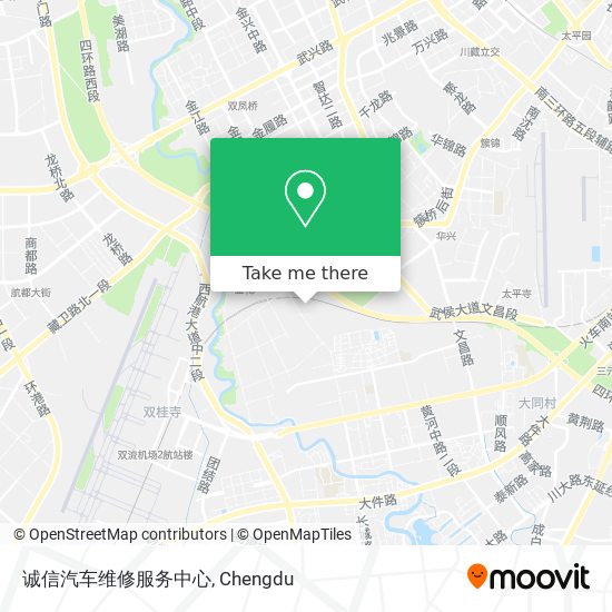 诚信汽车维修服务中心 map