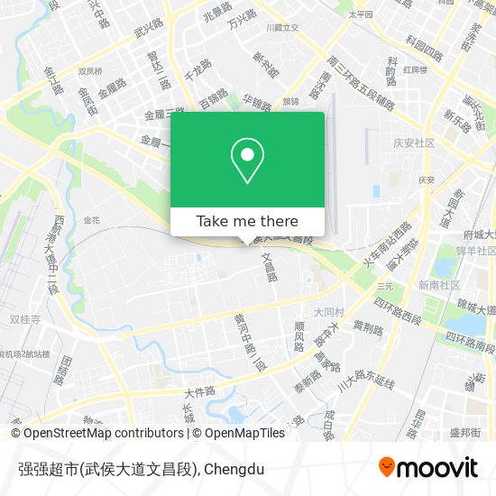 强强超市(武侯大道文昌段) map