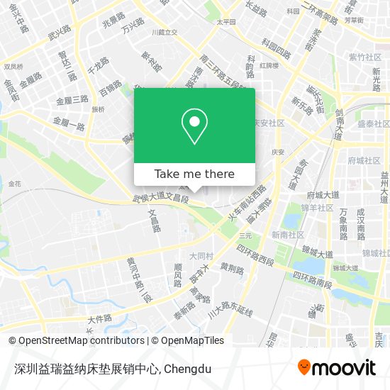 深圳益瑞益纳床垫展销中心 map