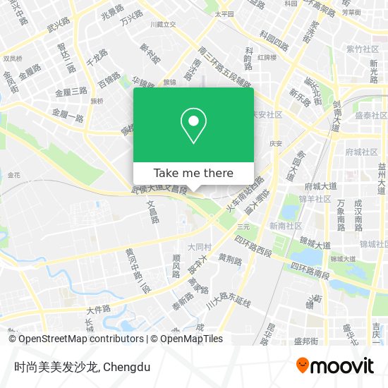 时尚美美发沙龙 map