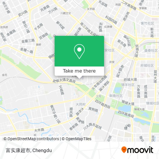 富实康超市 map