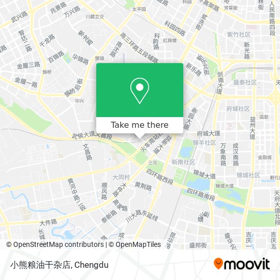 小熊粮油干杂店 map