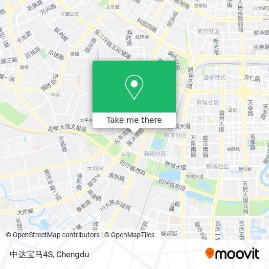 中达宝马4S map