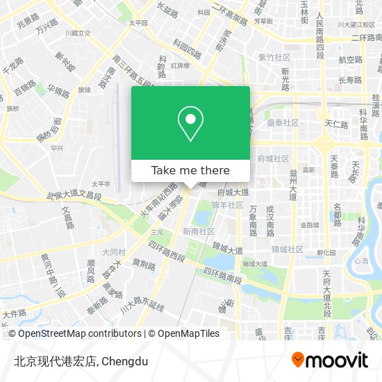 北京现代港宏店 map