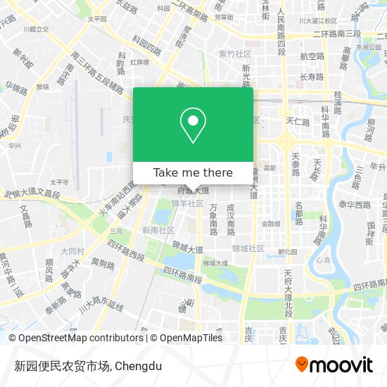 新园便民农贸市场 map