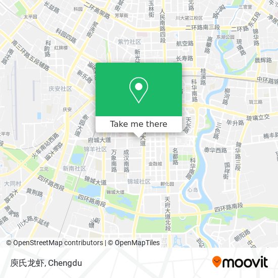 庾氏龙虾 map