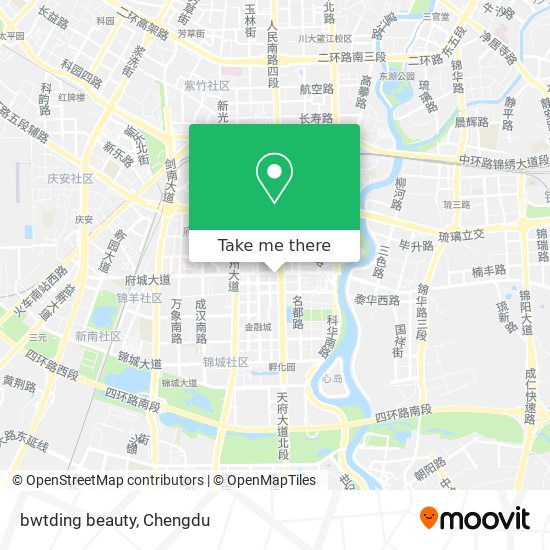bwtding beauty map