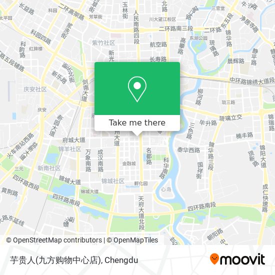 芋贵人(九方购物中心店) map