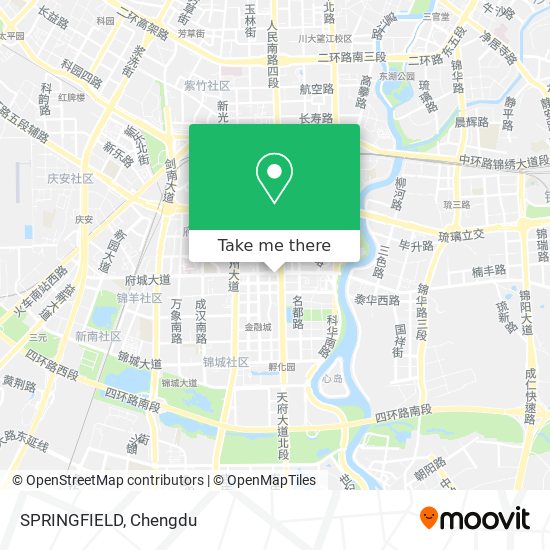 SPRINGFIELD map