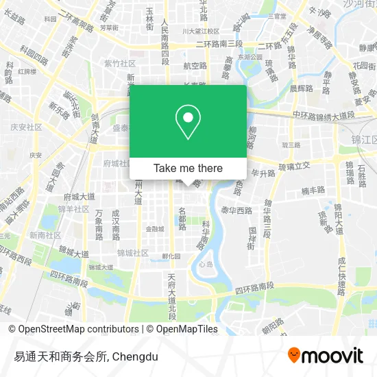 易通天和商务会所 map