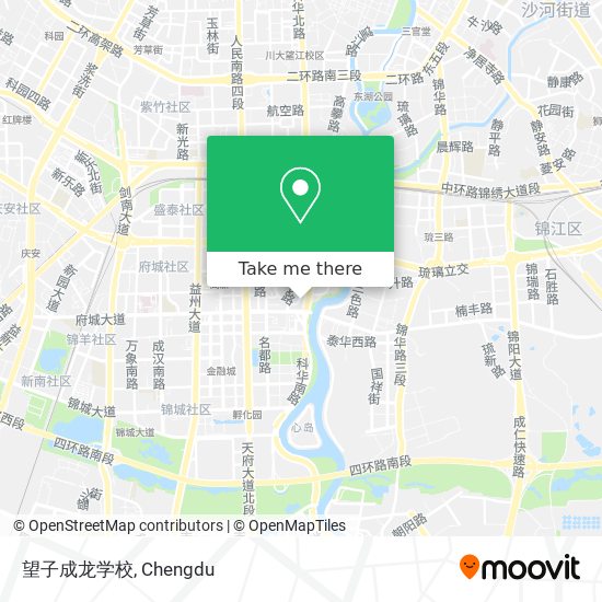 望子成龙学校 map