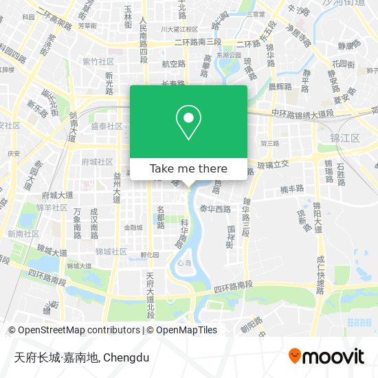 天府长城·嘉南地 map
