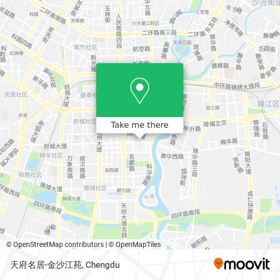 天府名居-金沙江苑 map