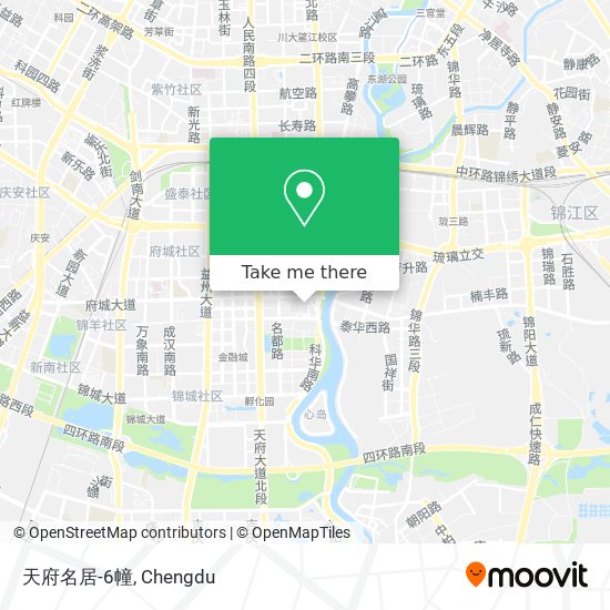 天府名居-6幢 map