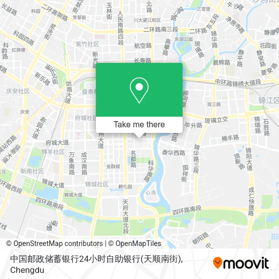 中国邮政储蓄银行24小时自助银行(天顺南街) map