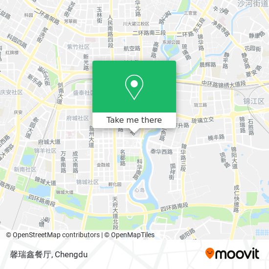 馨瑞鑫餐厅 map