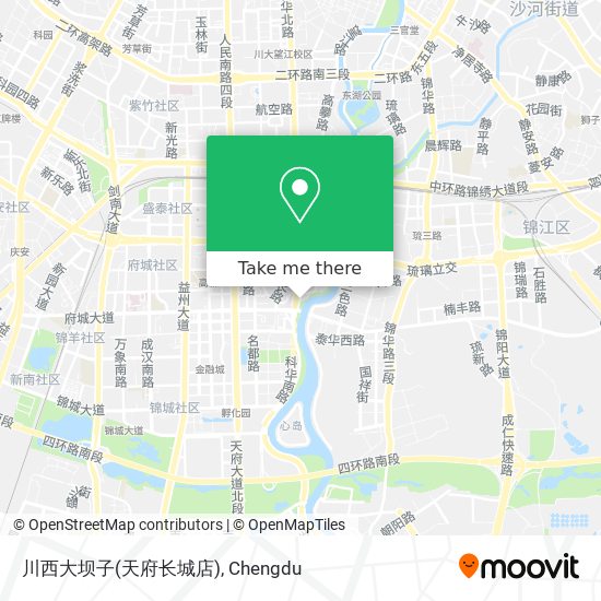 川西大坝子(天府长城店) map