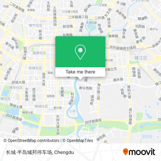 长城·半岛城邦停车场 map
