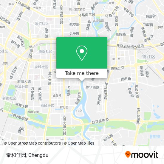 泰和佳园 map