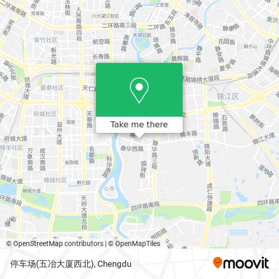 停车场(五冶大厦西北) map
