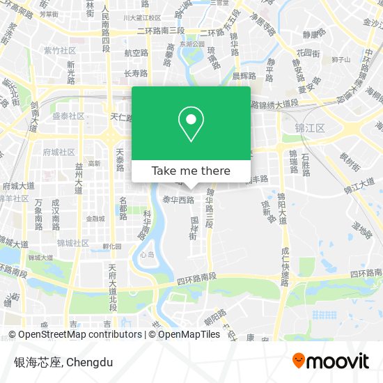 银海芯座 map