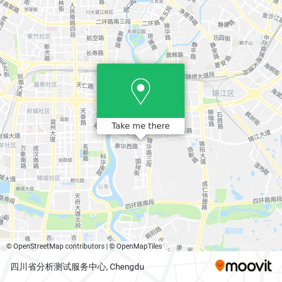 四川省分析测试服务中心 map