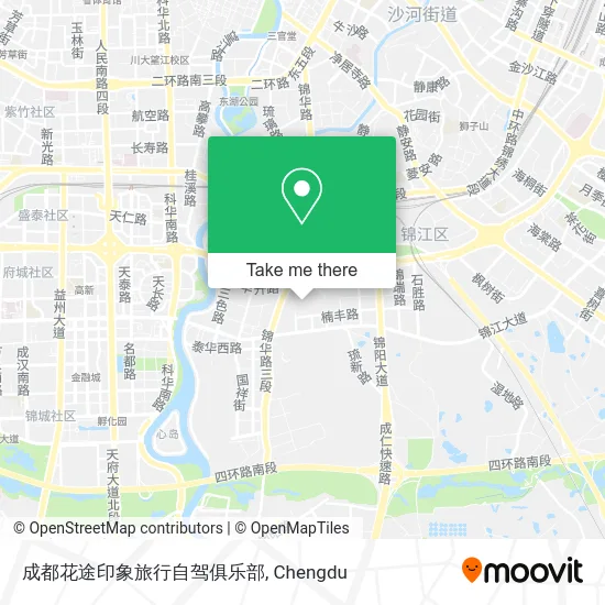 成都花途印象旅行自驾俱乐部 map