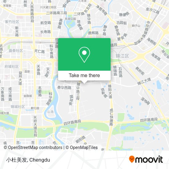 小杜美发 map
