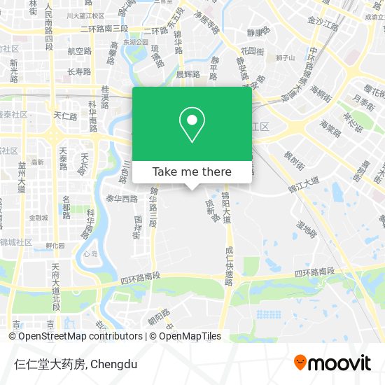 仨仁堂大药房 map