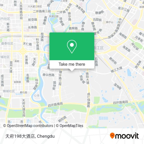 天府198大酒店 map