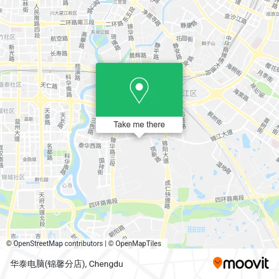 华泰电脑(锦馨分店) map