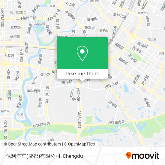 保利汽车(成都)有限公司 map