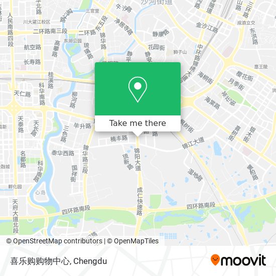 喜乐购购物中心 map