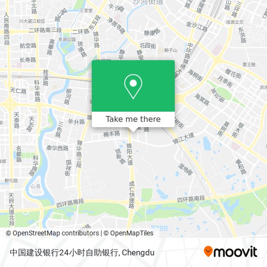 中国建设银行24小时自助银行 map
