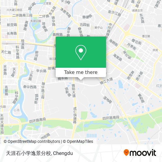 天涯石小学逸景分校 map