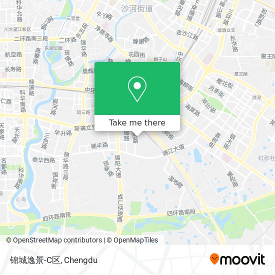 锦城逸景-C区 map