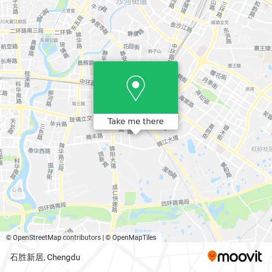 石胜新居 map