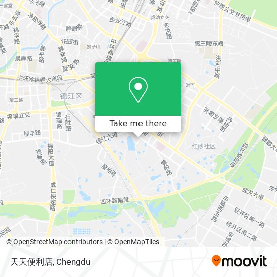 天天便利店 map