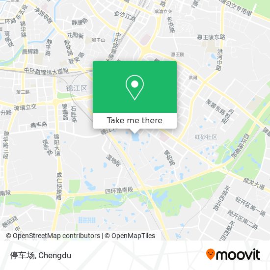 停车场 map
