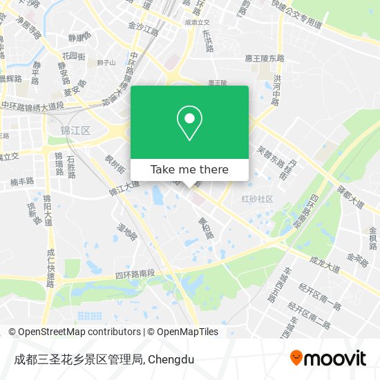 成都三圣花乡景区管理局 map